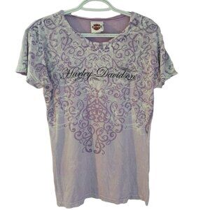 Harley Davidson Sturgis Light Purple T-shirt Women's Size Small